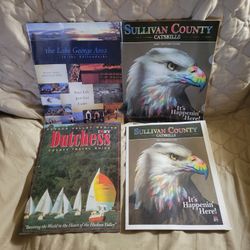 Lot Of 4 New York State Travel Guides Used