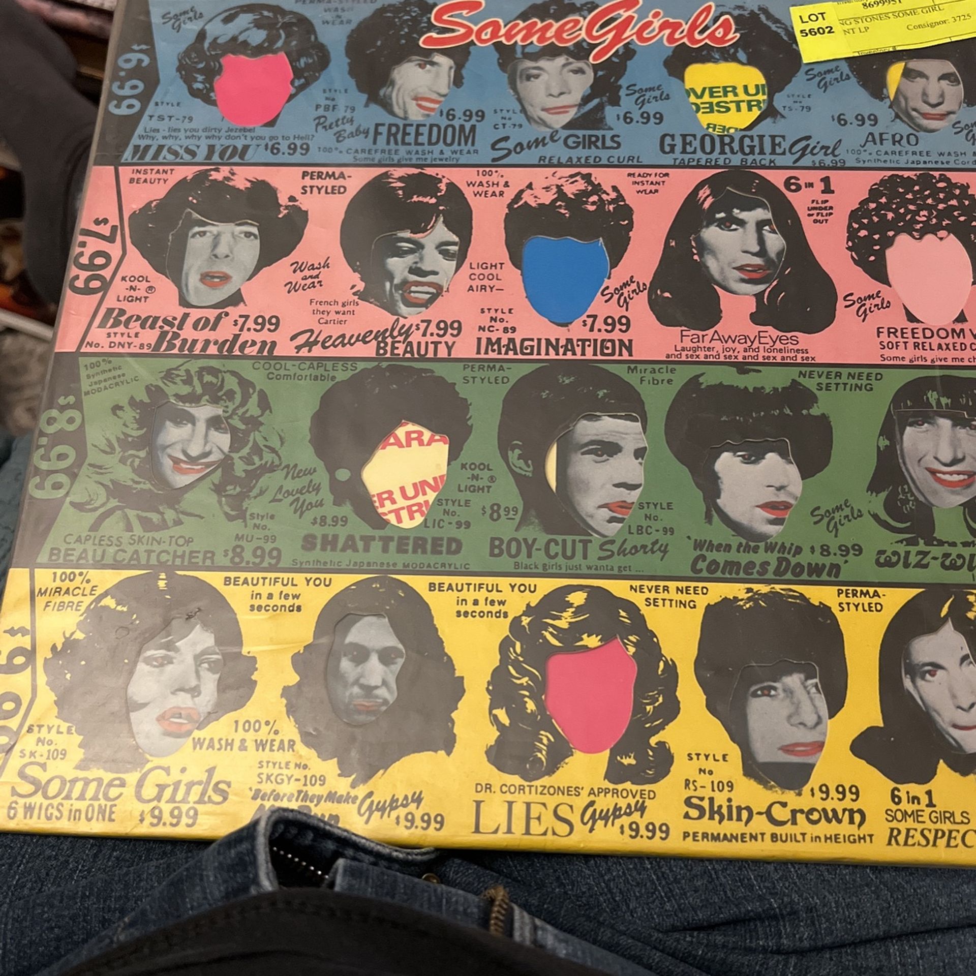 The Rolling Stones Some Girls 1978 LP