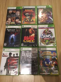 Xbox 360 games