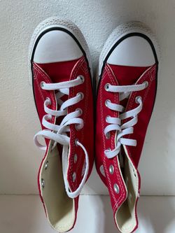 Red converse
