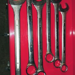 Oversized Open Wrench Set