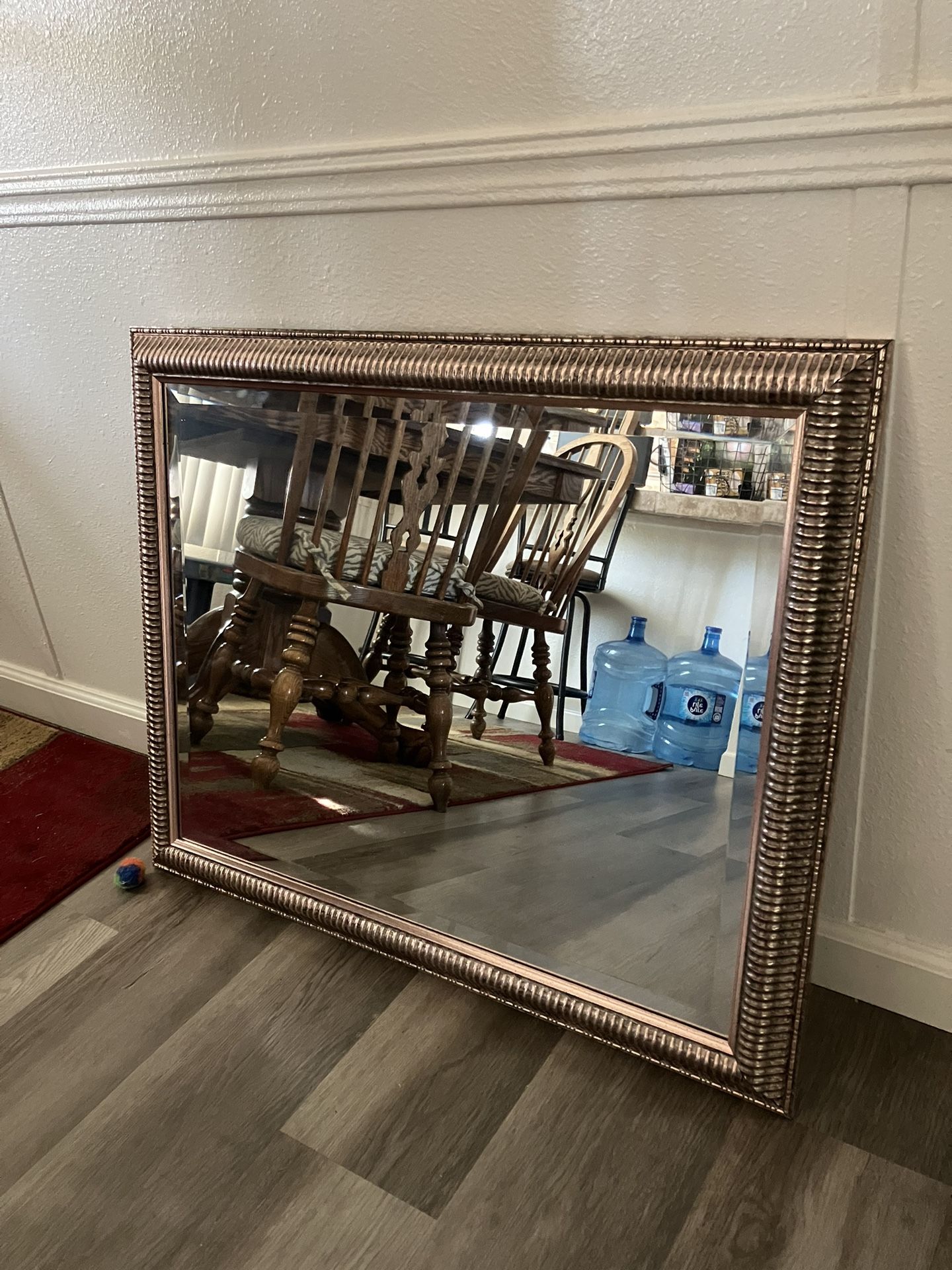 Beveled Glass Wall Mirror 