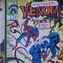 Spider-Man And Venom Wall Hanging 7x 10