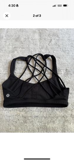 Lululemon Mesh Strap Bra Size 4