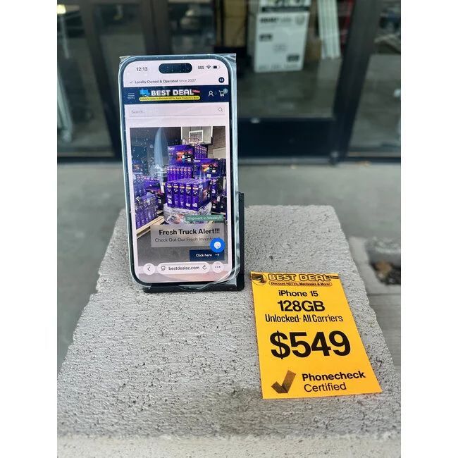 Early Black Friday Deal!!! Apple iPhone 15 Unlocked 128GB (Various Colors)