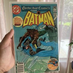 DC DETECTIVE COMICS: starring Batman plus Batgirl x “werewolf moom”