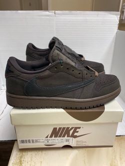 Nike Jordan 1 Low Travis Scott Dark Mocha Size 8