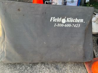 Field kitchen  camp table