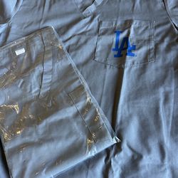 Los Angeles Dodgers Nursing Scrubs one for $25 or two for $40
