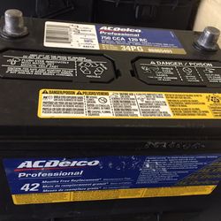Delco group 34 battery