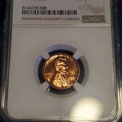 SUPER LOW MINTAGE, RARE HIGH GRADE PROOF 1951 PENNY. HIGH BOOK VALUE, LOW PRICE 