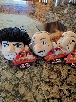 3 Stooges plush Knuckleheads