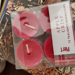 Pier 1 Apple 🍎 Crusp Tealights. New