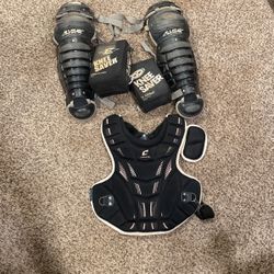 Catchers Shin Gaurds And Cheat Protected
