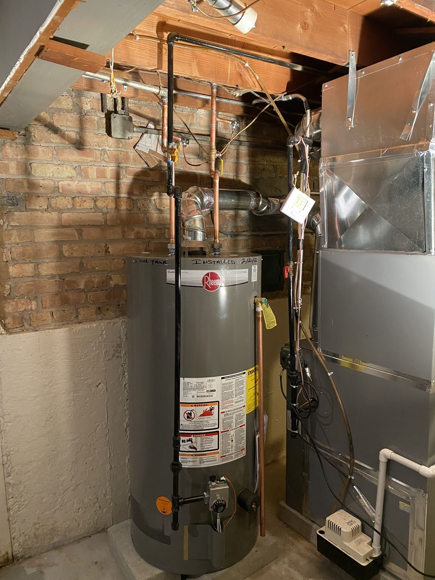 New Water Heater 