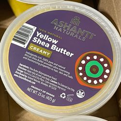 Ashanti Naturals Yellow Shea Butter (Creamy)
