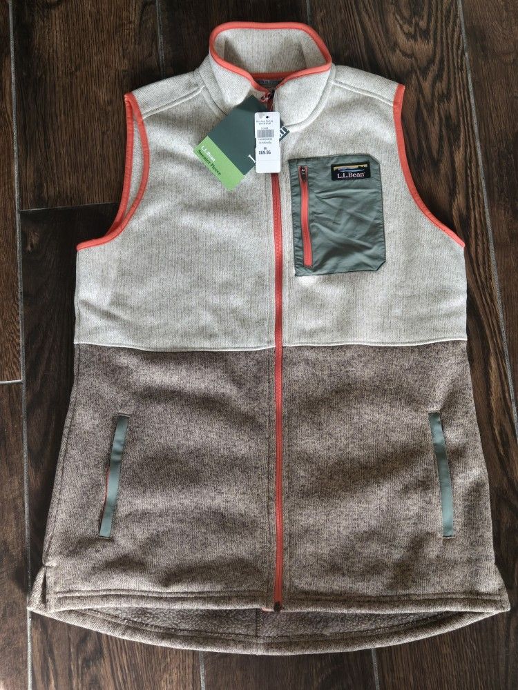 LL Bean Fleece Vest 