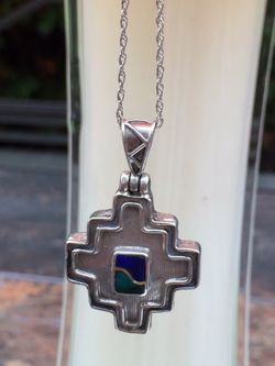 925 & 950 Lapis & Turquoise Necklace
