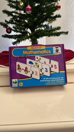 Match it! Mathematics game age is 3+