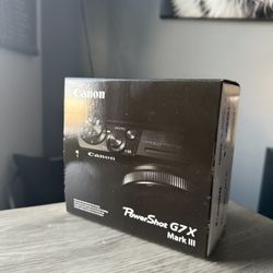 Canon PowerShot G7 X Mark III - 20.1MP Point & Shoot Digital Camera - Black