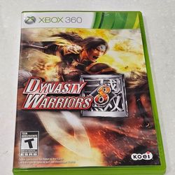 Xbox 360 Dynasty Warriors 8 Video Game