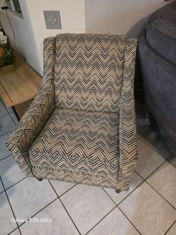 MAKE ME AN OFFER- Webster Multi- color Accent Chair