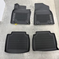 LEXUS ES300h & ES350 ALL-WEATHER FLOOR LINERS, Black
