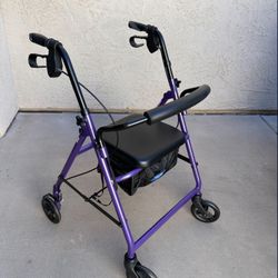 Seated 4 Wheel Walker