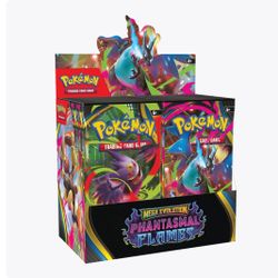 Pokemon Mega Evolution Booster Box ( Phantasmal Flames)