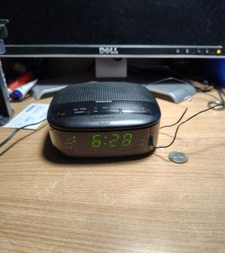 Phylip alarm radio led clock