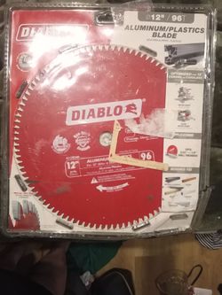 Diablo 12" aluminum/plastics blade