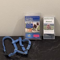 HEAD COLLAR, MUZZLE, & HALTER for DOG - posted price is for ALL THREE items together & is firm.