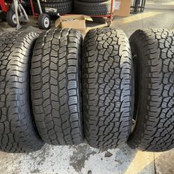 265/70R17 Tires – Set of 4 – BFGoodrich Used