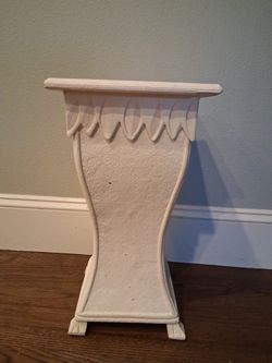 Decorative pedestal for plants ,made the Provance style,wood.