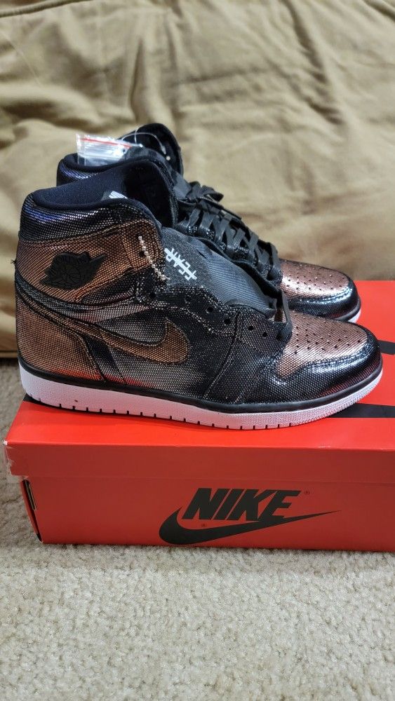 Fearless Nike Air Jordan Rose Gold Jordan Retro High Fearless