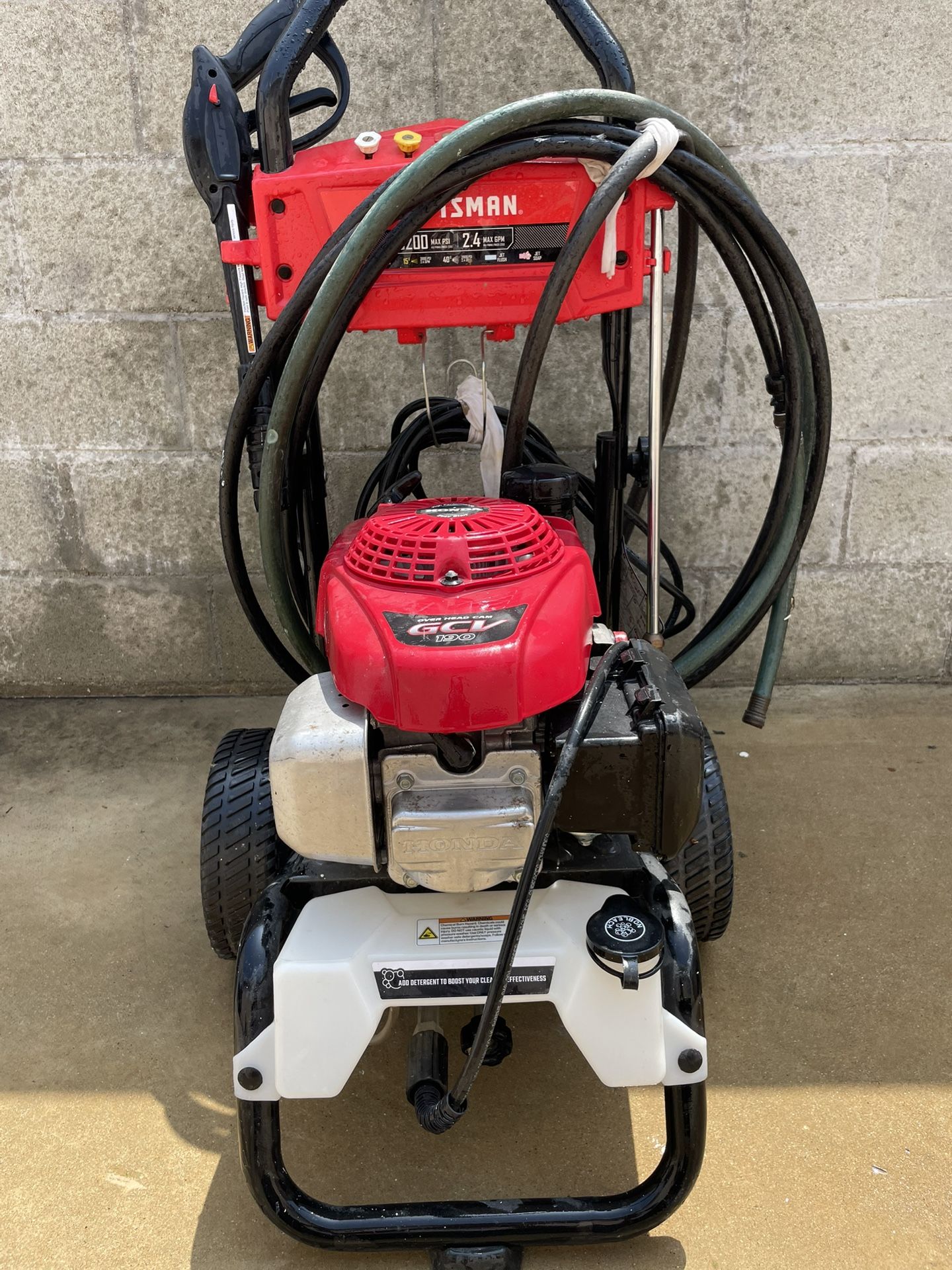 Craftsman Pressure Washer