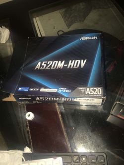 ASRock A520M-HDV Motherboard