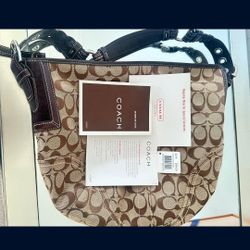 21 Year Old NEW COACH JACQUARD Purse