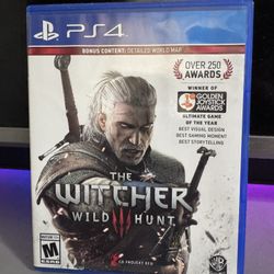 Witcher 3: Wild Hunt (PlayStation 4, 2015)