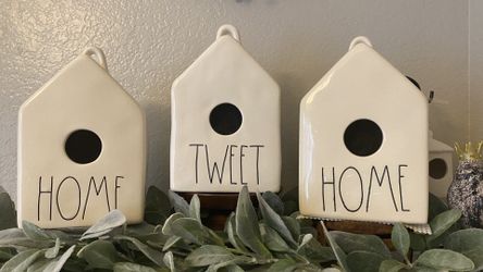 Rae Dunn Birdhouses