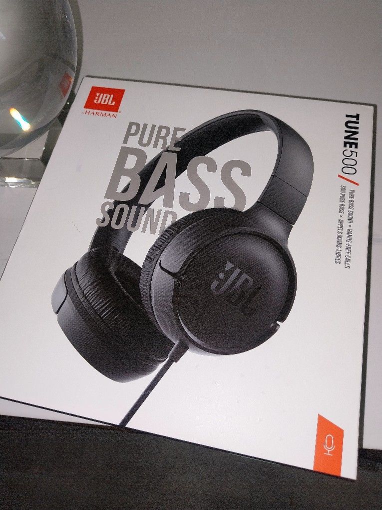 JBL TUNE 500 - Auriculares con cable en la oreja - Negro)