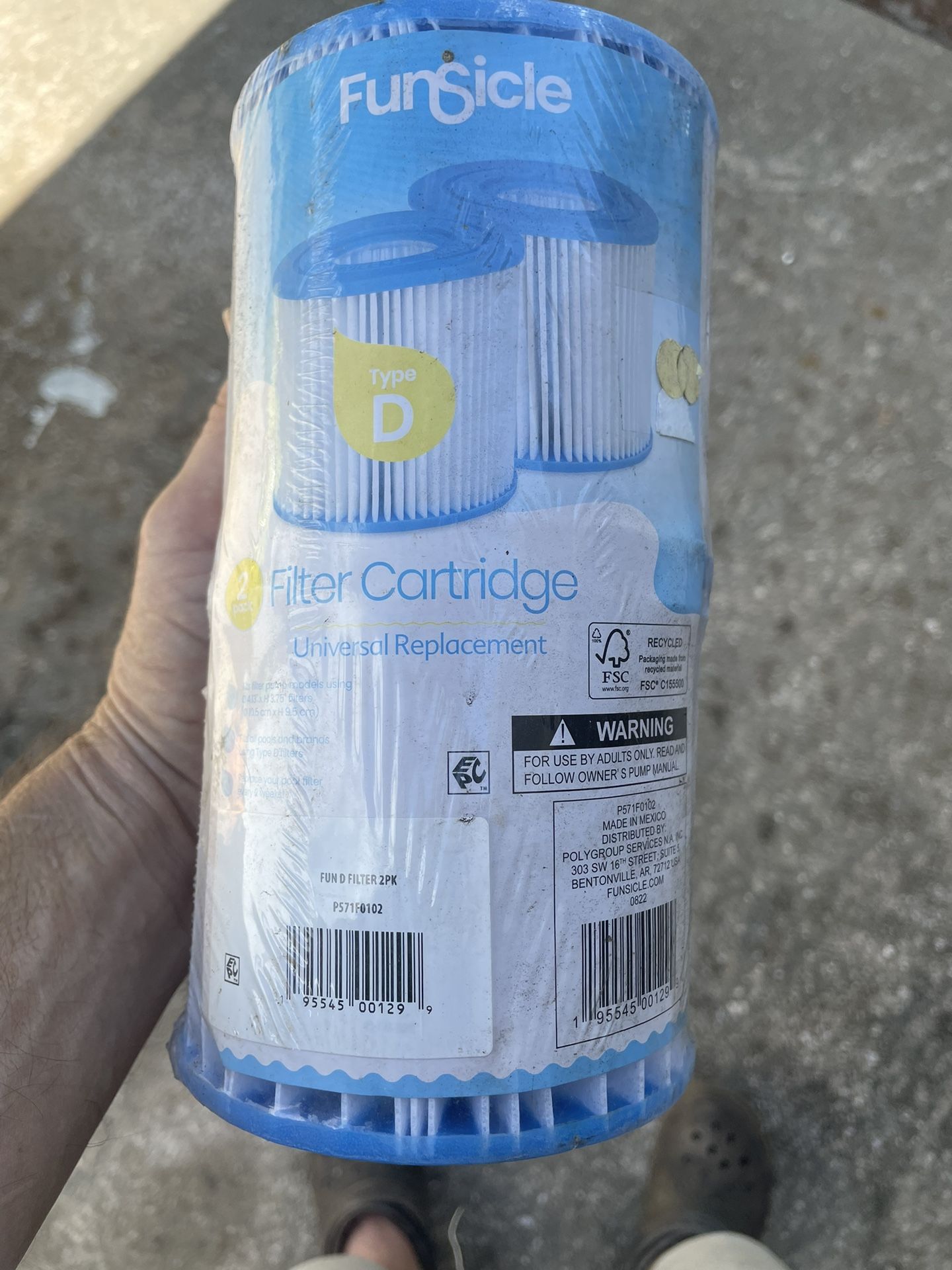 Pool Filter Cartridge Type D
