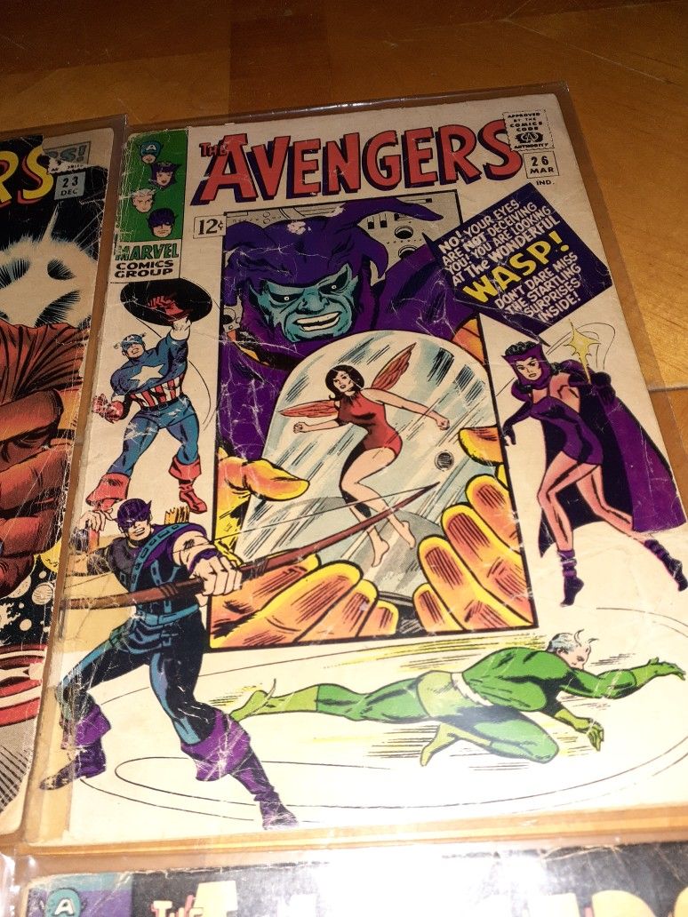 AVENGERS 17,20,21,22,23,26(1964)