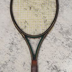 Vintage Prince Woodie Tennis Racket 4 1/2 Wood Graphite Racquet Man Cave Decor