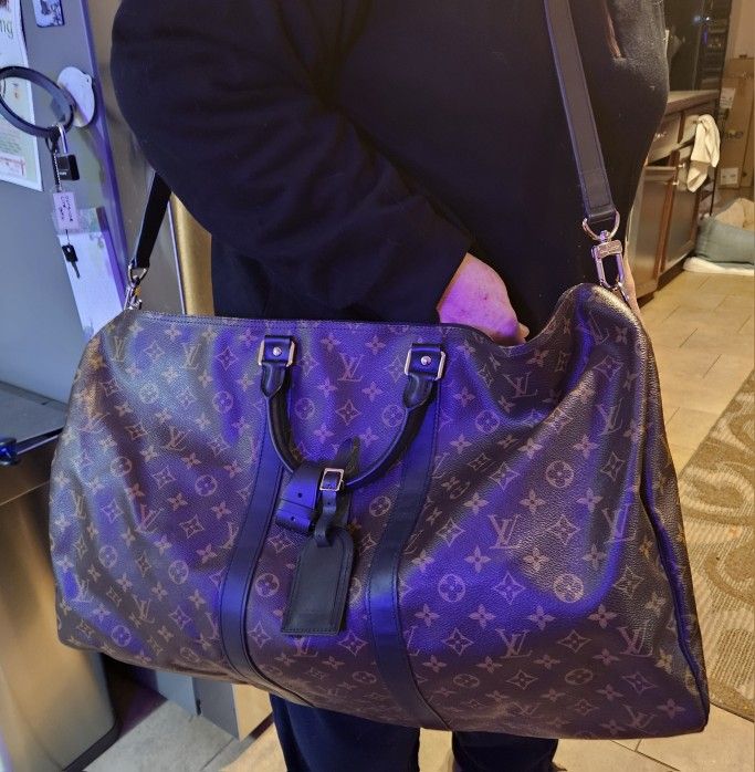 Genuine Louis Vuitton Keepall Bandouliere 55,All Products : American Fashion Style Bags On Sale