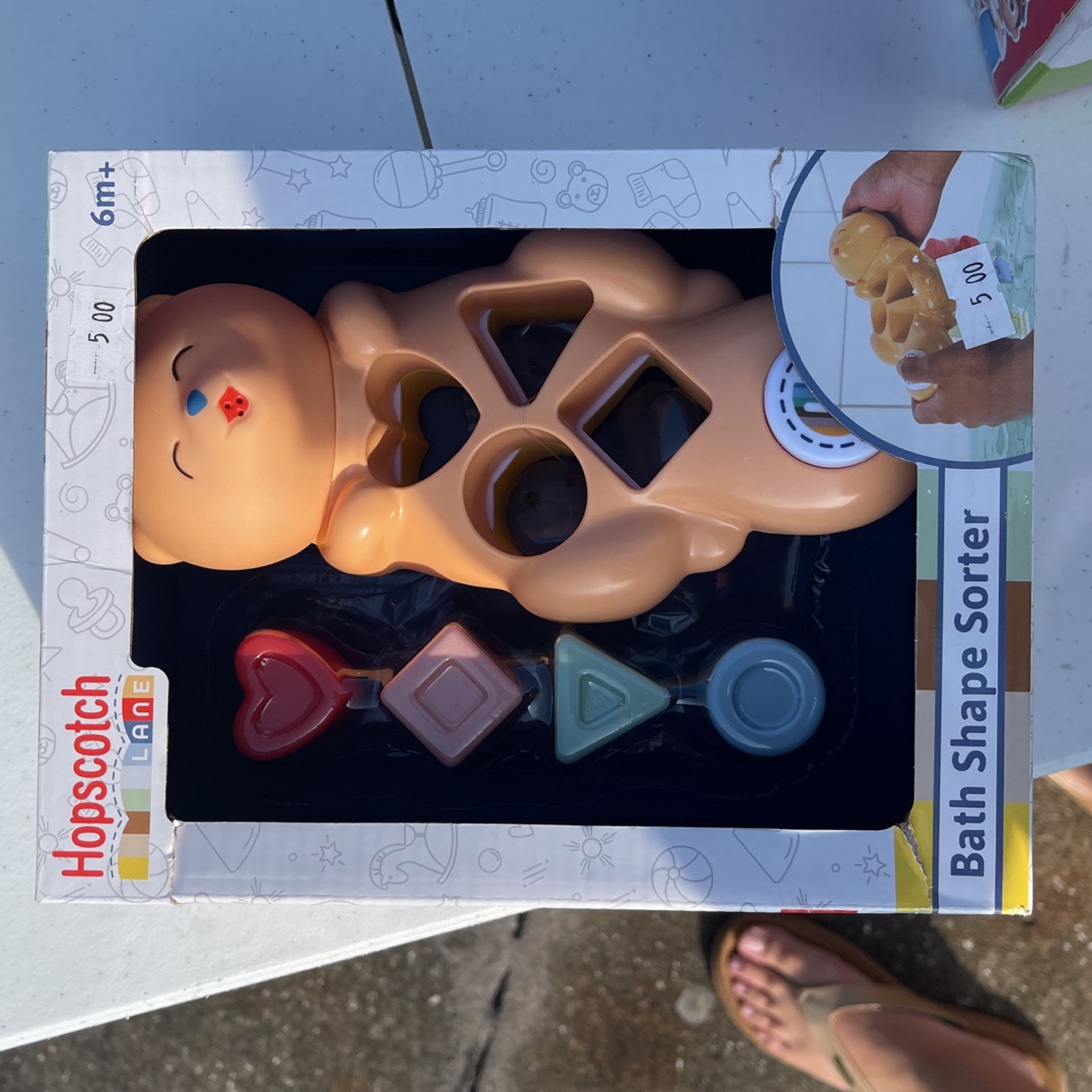 New Hopscotch Lane Bath Shape Sorter