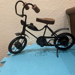 Wooden iron bicycle 