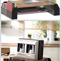 Metal Desk Monitor Stand