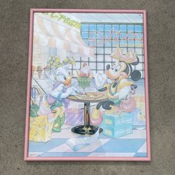 Vintage 1986 Disney poster