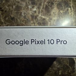 Google Pixel Pro 10 - Obsidian - NEW/SEALED